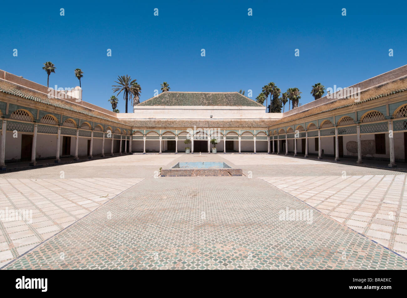 Palazzo Bahia, Marrakech, Marocco, Africa Settentrionale, Africa Foto Stock