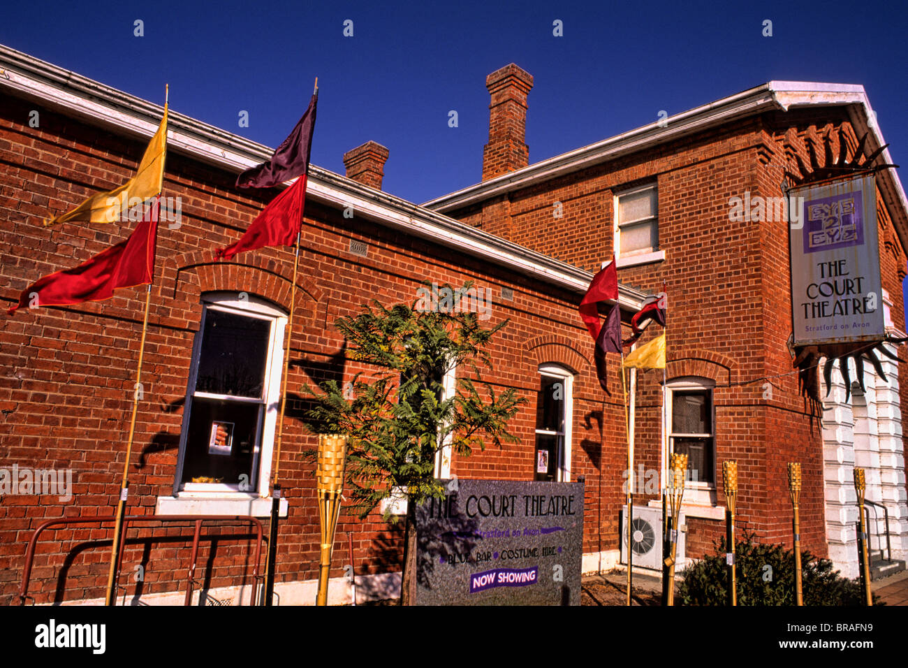 Teatro di Corte nella piccola cittadina di Healsville Victoria Australia Foto Stock
