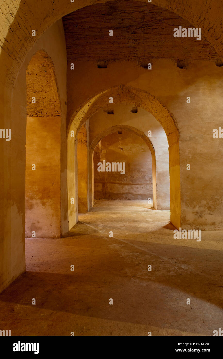 Antichi sotterranei per i cristiani, Meknes, Marocco, Africa Settentrionale, Africa Foto Stock