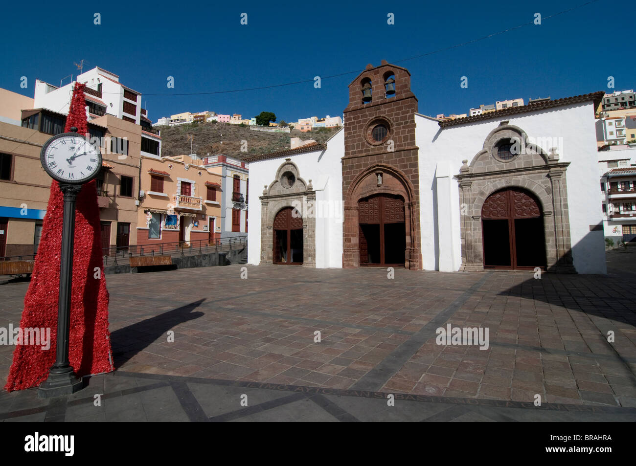 La Iglesia de la Virgen de Asuncion, San Sebastian de la Gomera, La Gomera, isole Canarie, Spagna, Europa Foto Stock