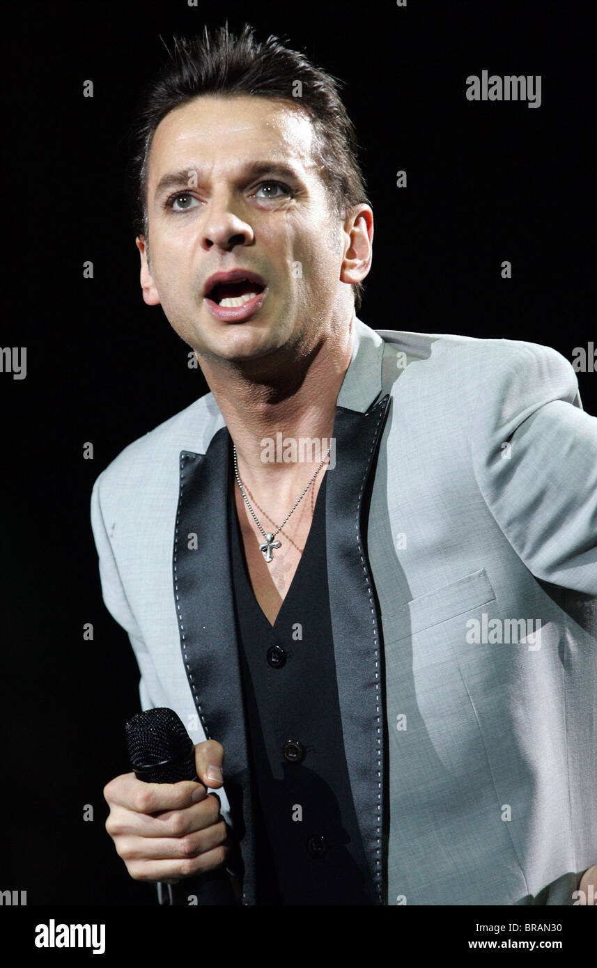 DAVE GAHAN COLOR LINE ARENA Amburgo Germania 15 gennaio 2006 Foto Stock