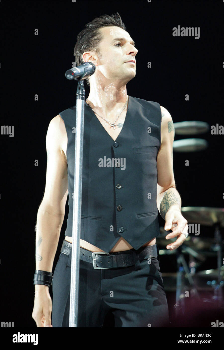 DAVE GAHAN COLOR LINE ARENA Amburgo Germania 15 gennaio 2006 Foto Stock