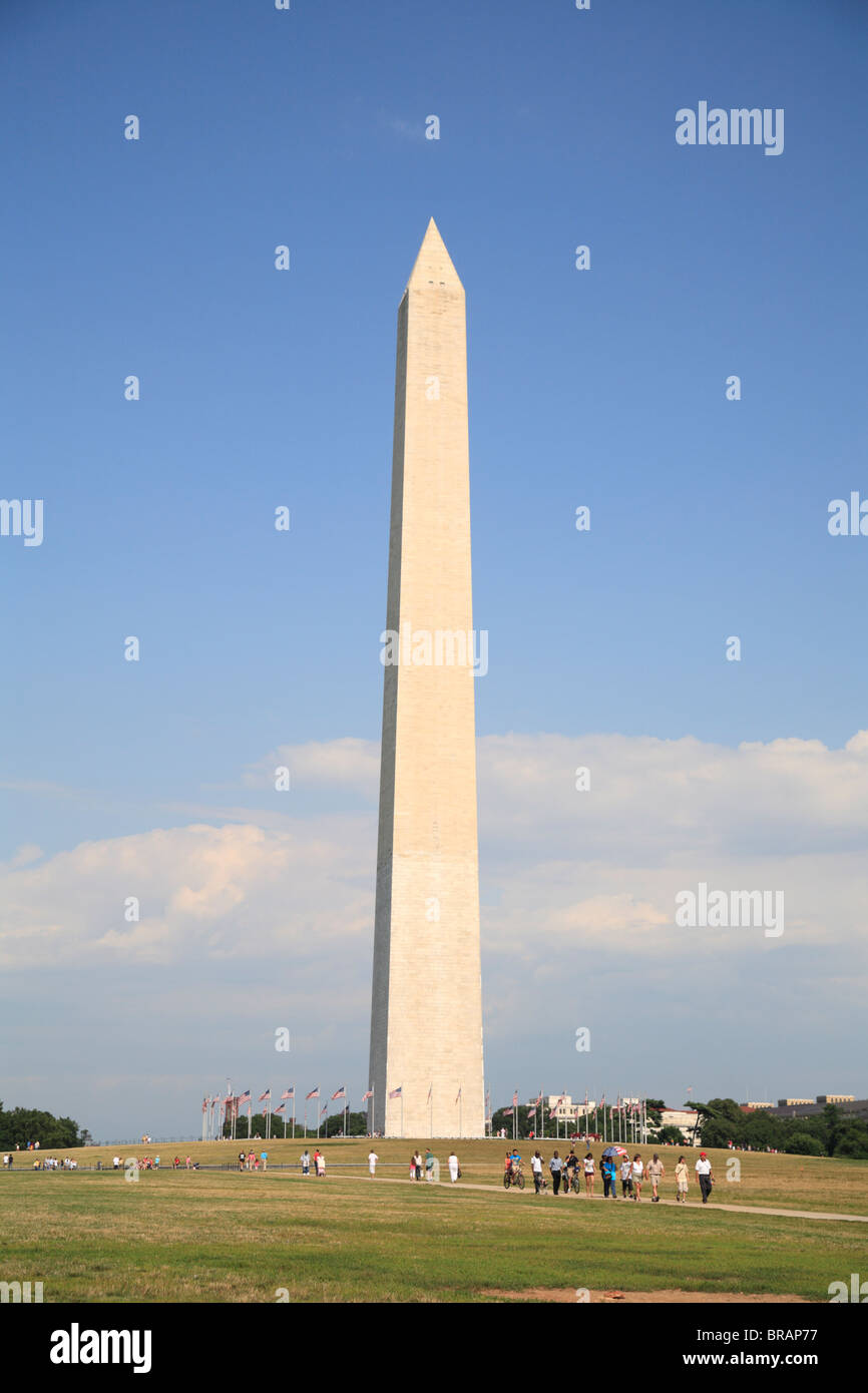Il Monumento a Washington, DC di Washington, Stati Uniti d'America, America del Nord Foto Stock
