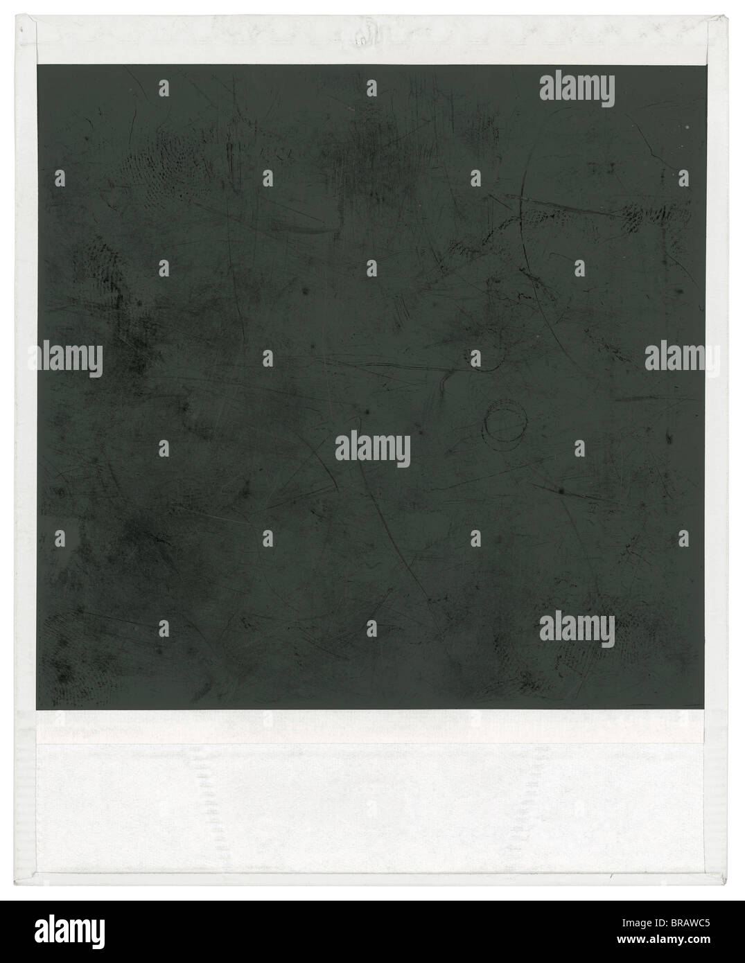 Scansione di grandi dimensioni di telaio polaroid isolato all'interno ed  esterno con tracciato di ritaglio Foto stock - Alamy