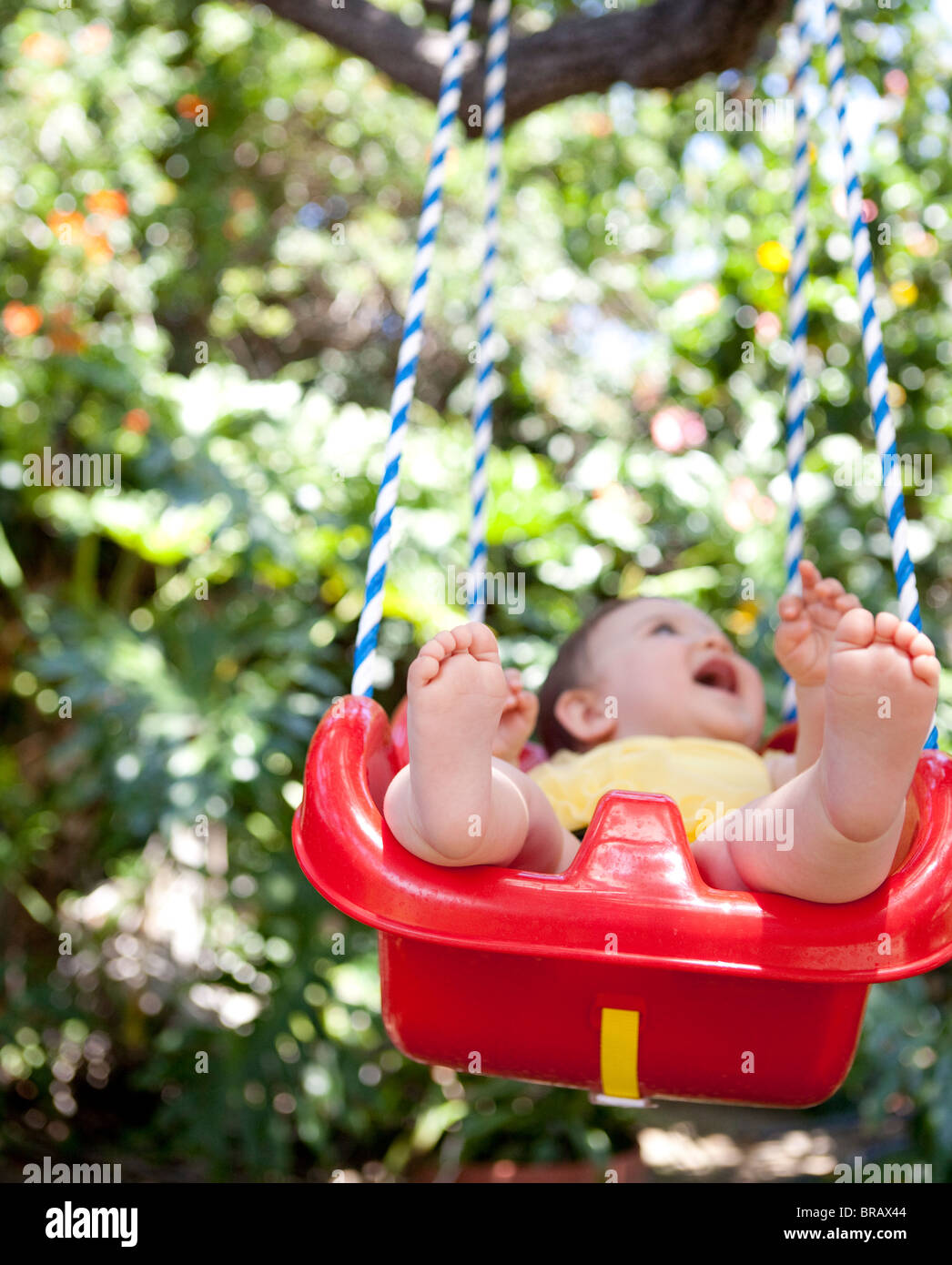 Happy baby swing Foto Stock