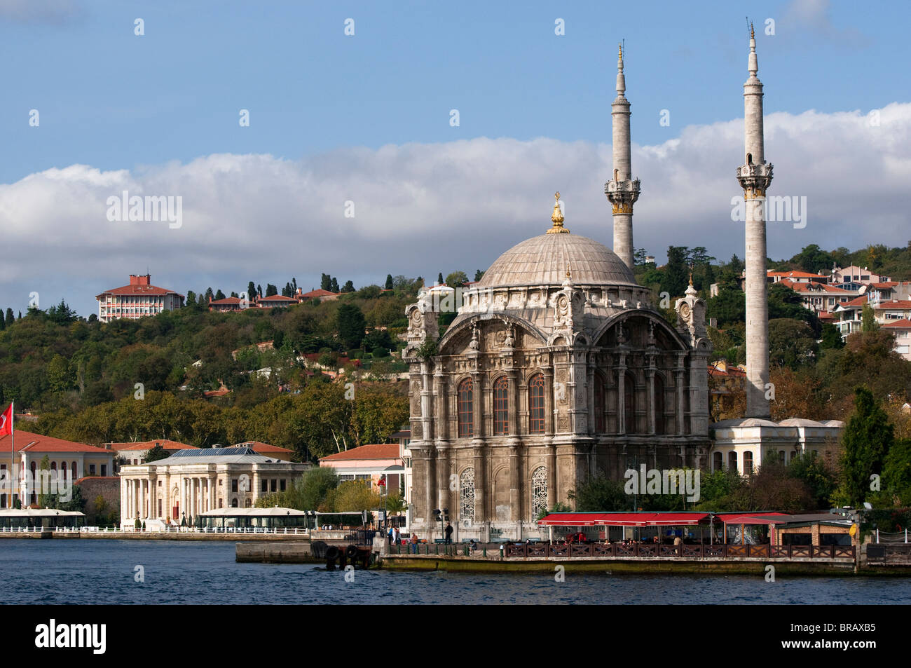 La Moschea Ortakoy . Istanbul. Turchia Foto Stock