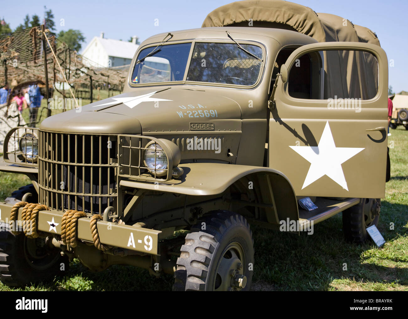 WC-54 Dodge WWII US Army truck Foto Stock