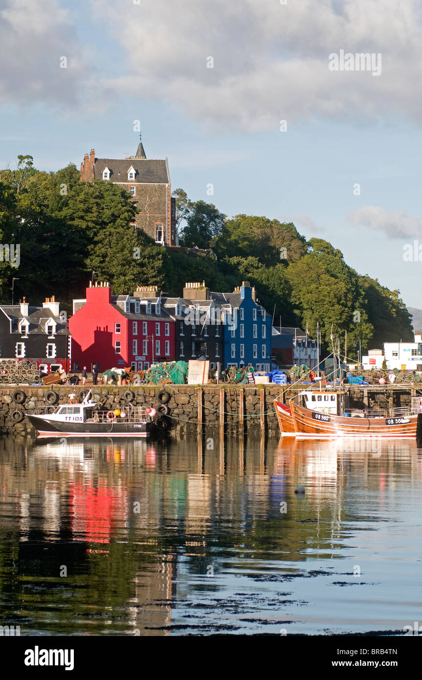 Tobermory sull'Isle of Mull, Ebridi Interne, Argyll and Bute Scottish West Coast. SCO 6697 Foto Stock