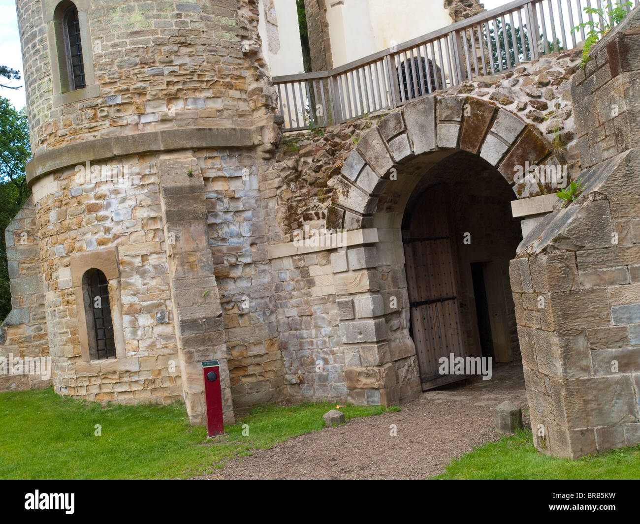 Stainborough Castello, il Wentworth Giardini di Castello, vicino a Barnsley in South Yorkshire Foto Stock