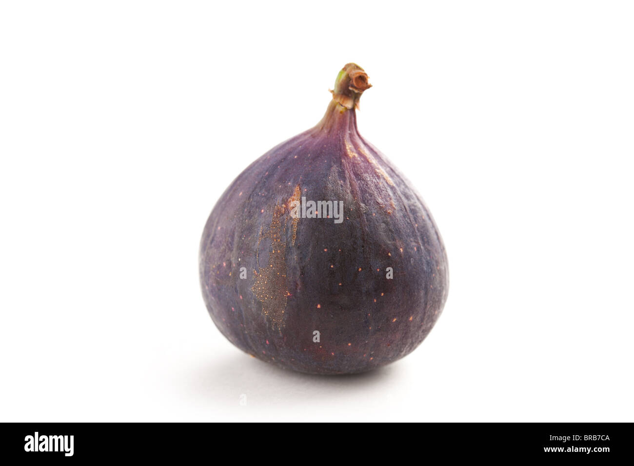 La fig frutto isolato su sfondo bianco Foto Stock