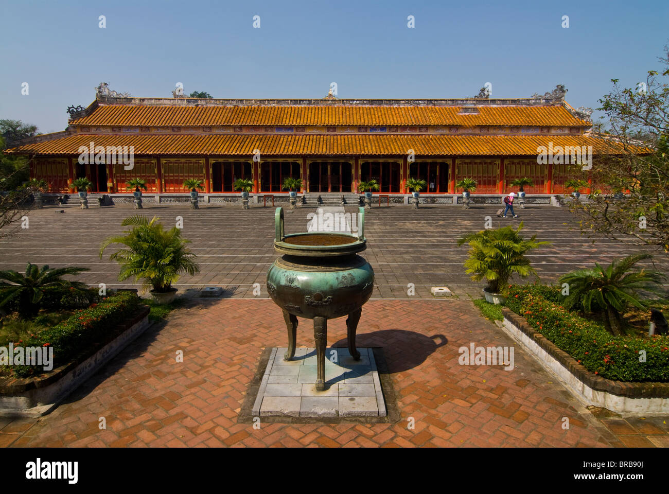 Per Mieu tempio complesso, Sito Patrimonio Mondiale dell'UNESCO, la tonalità, il Vietnam, Indocina, Asia sud-orientale, Asia Foto Stock