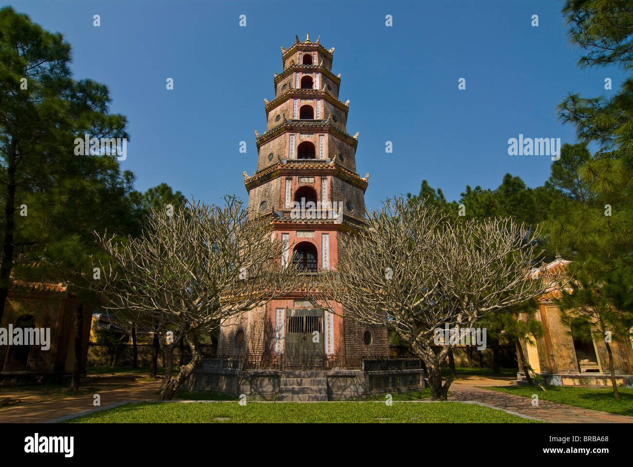 Per Mieu tempio complesso, Sito Patrimonio Mondiale dell'UNESCO, la tonalità, il Vietnam, Indocina, Asia sud-orientale, Asia Foto Stock