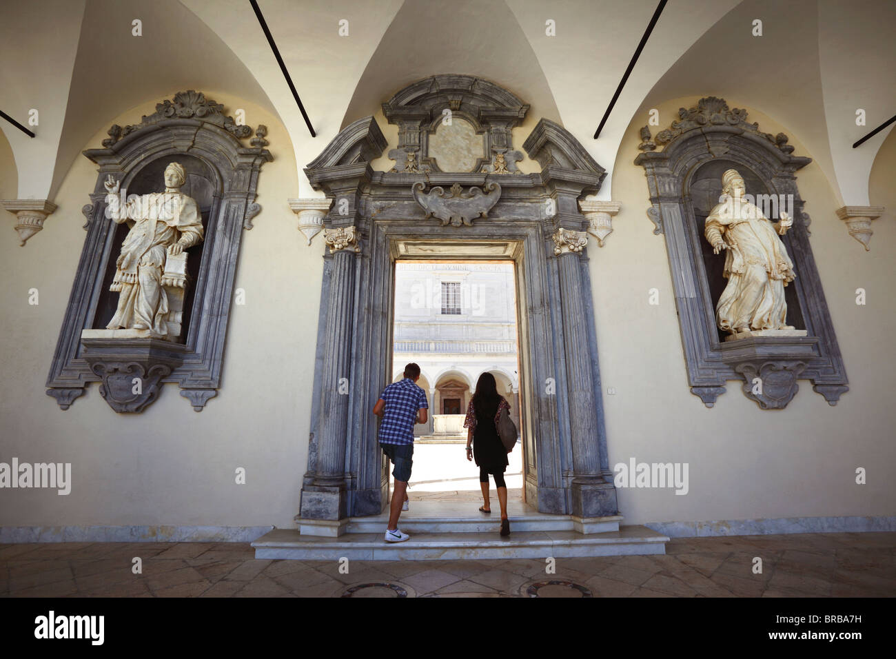 Abbazia di Montecassino, Italia. Foto Stock