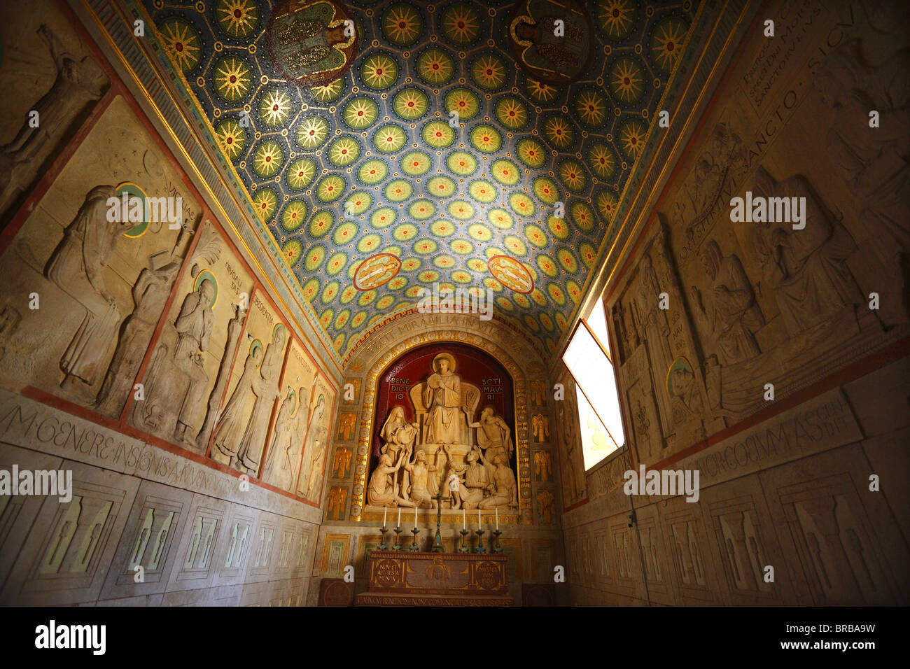 Abbazia di Montecassino, Italia. Foto Stock