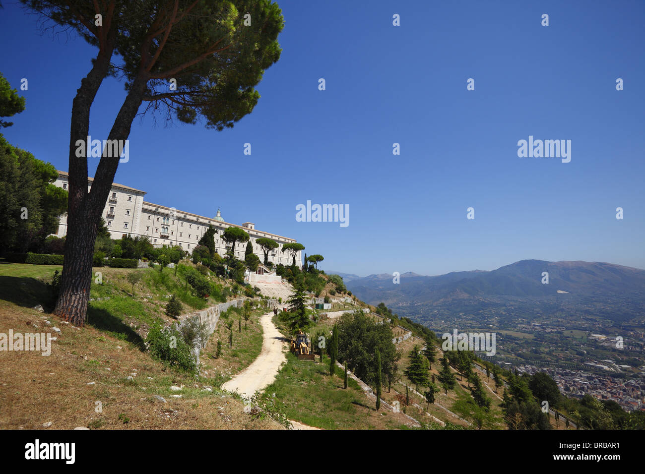 Abbazia di Montecassino, Italia. Foto Stock