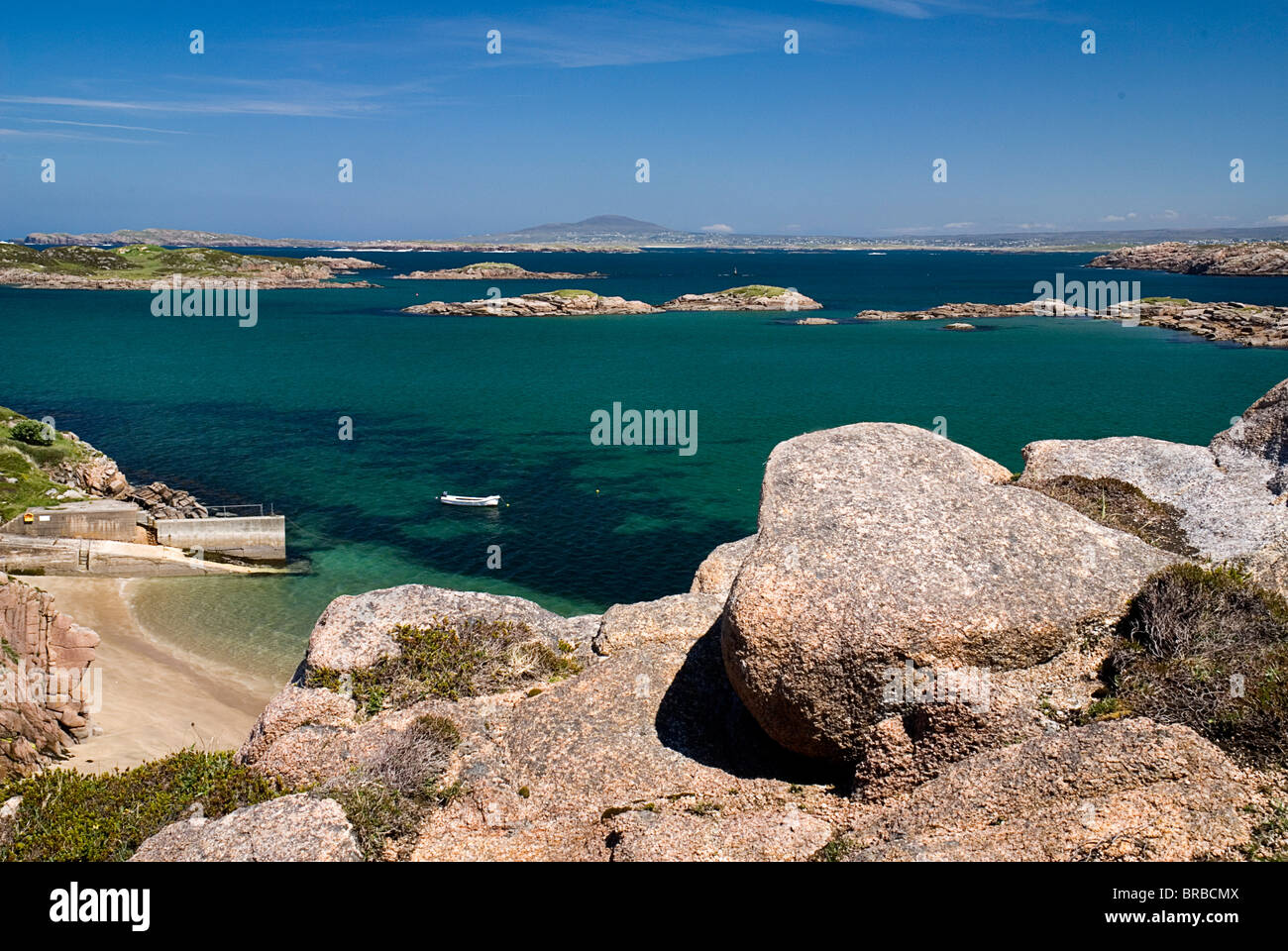 L'Irlanda County Donegal il Rosses Cruit Island Foto Stock