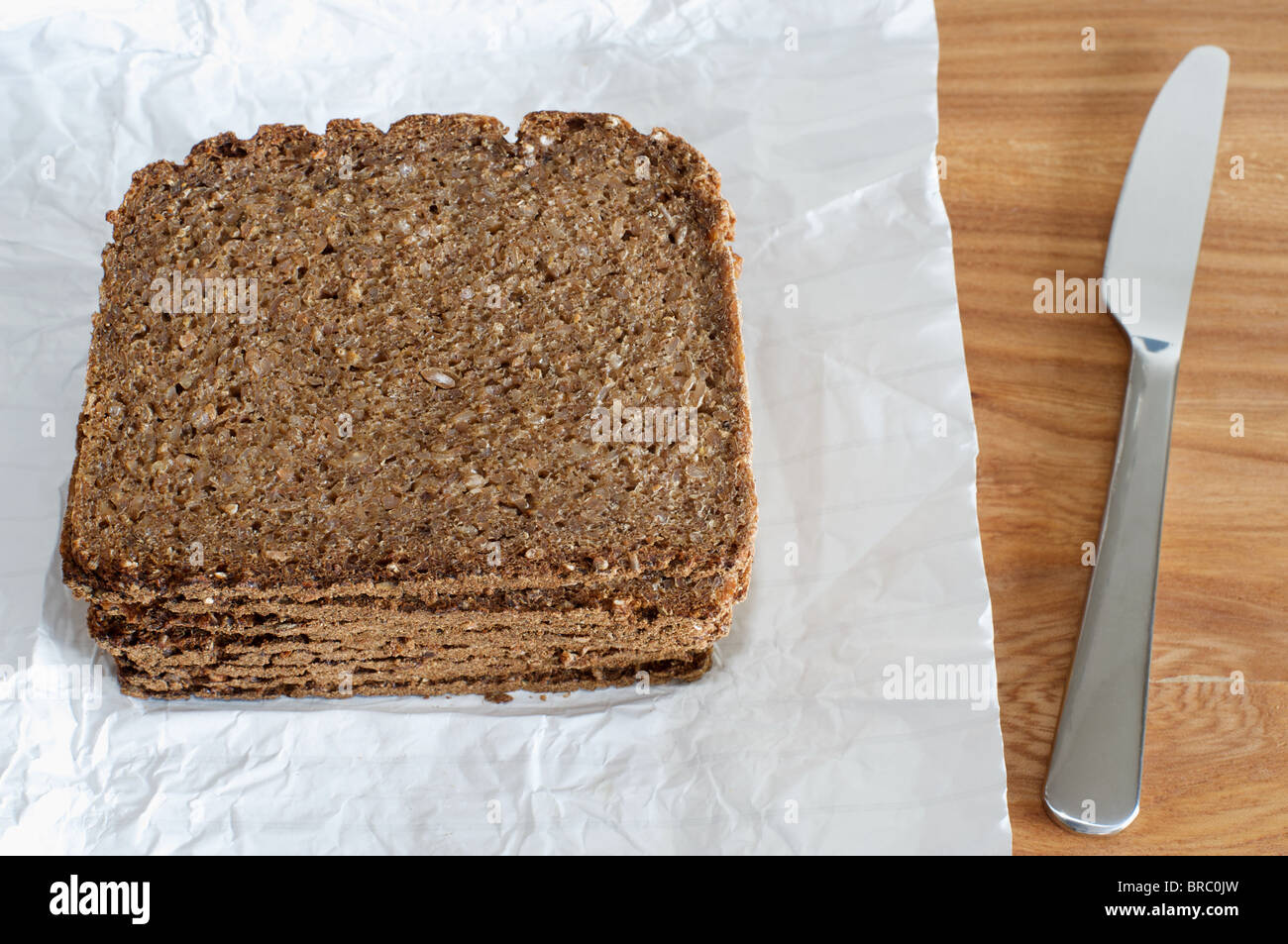 In Tedesco Il Pane Nero Schwarzbrot Realizzato Da Kretzer Foto Stock Alamy