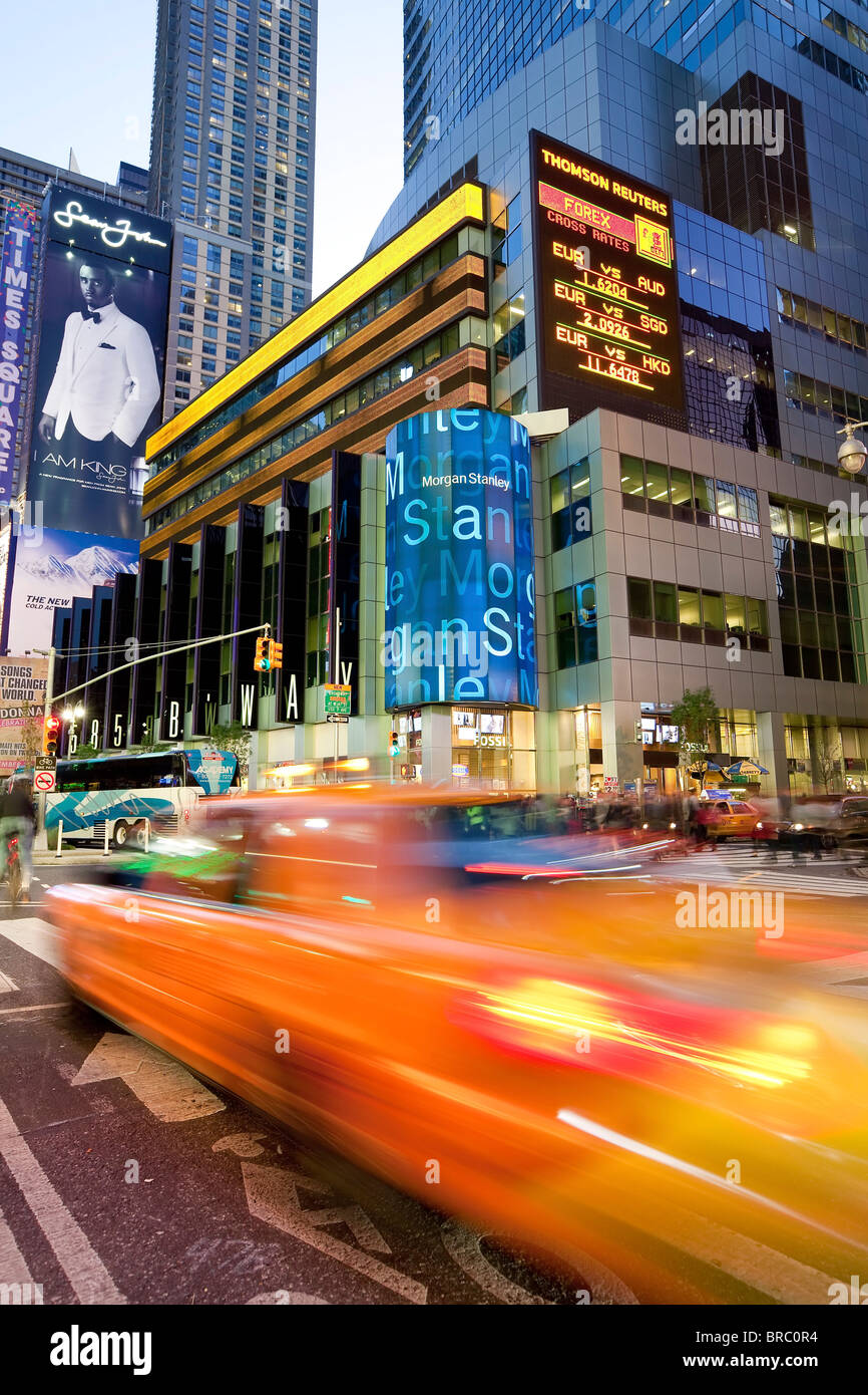 Times Square Manhattan, New York, New York, Stati Uniti d'America Foto Stock