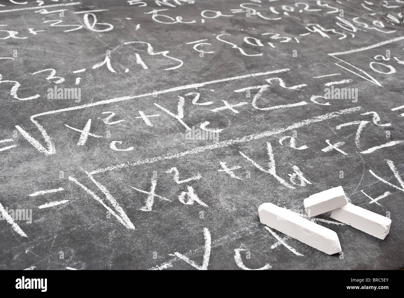 Equazione matematica Foto Stock