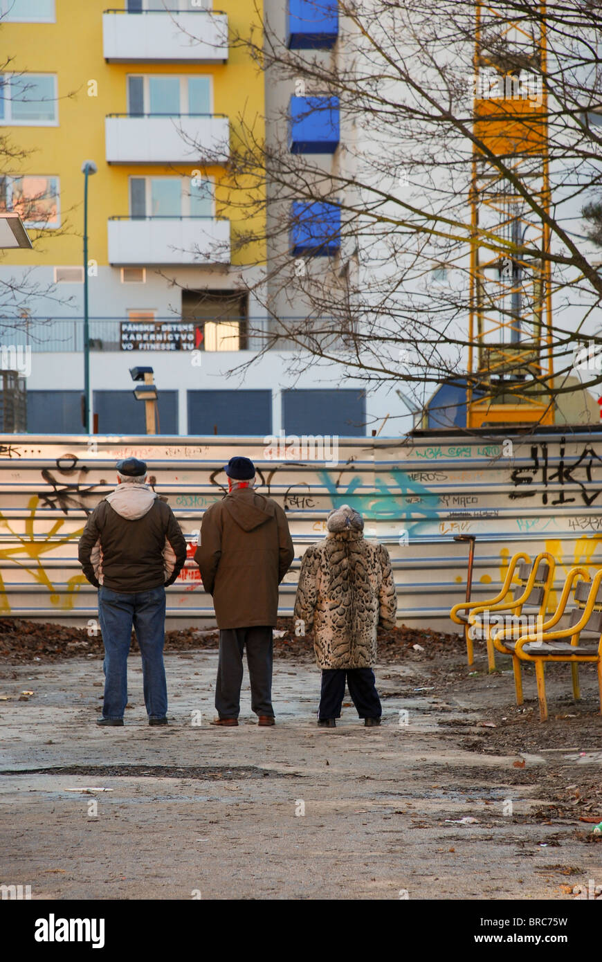 3 quelli stupiti Foto Stock