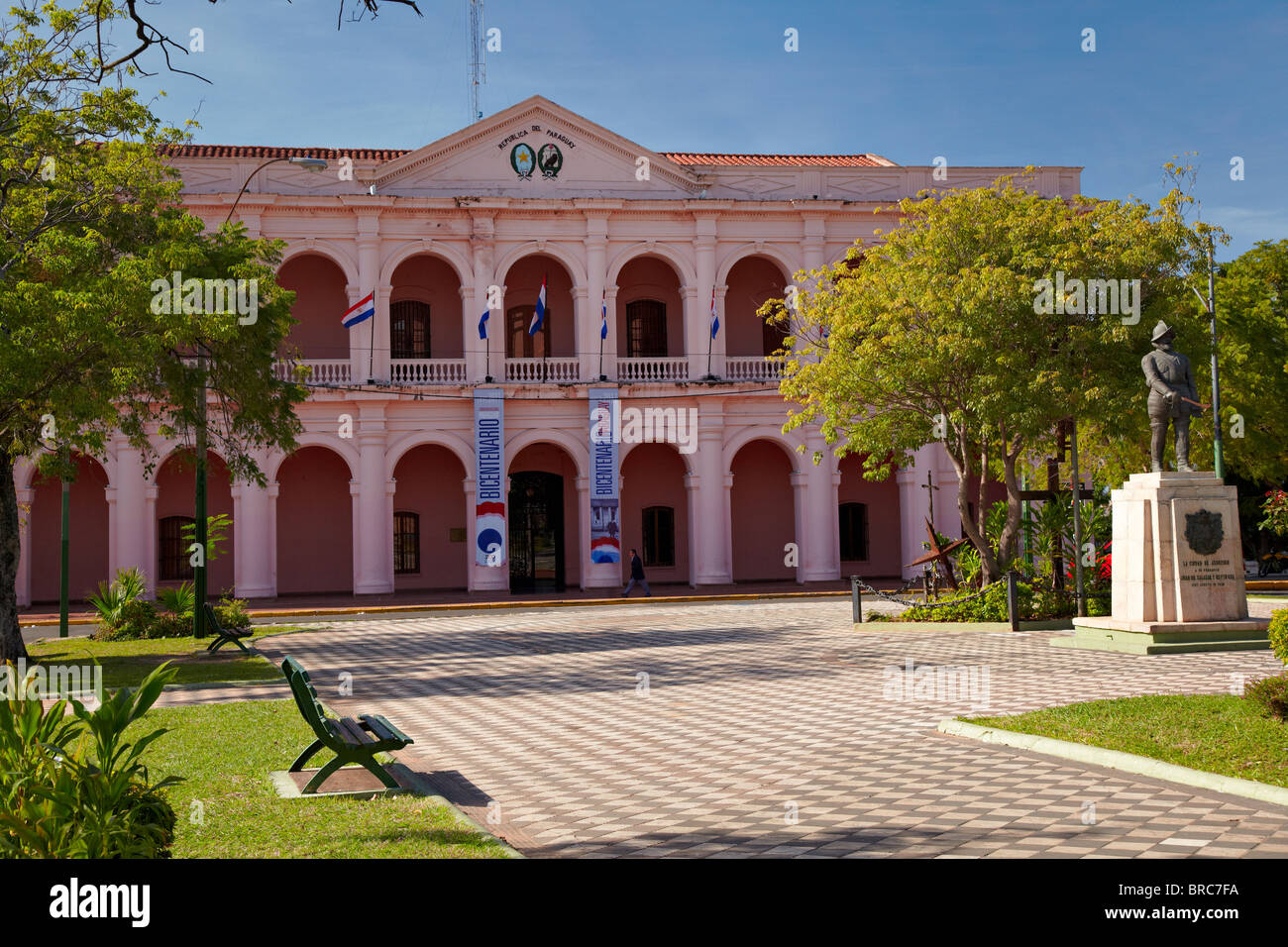 El Cabildo, Congresso Nazionale Edificio, Asunción, Paraguay Foto Stock