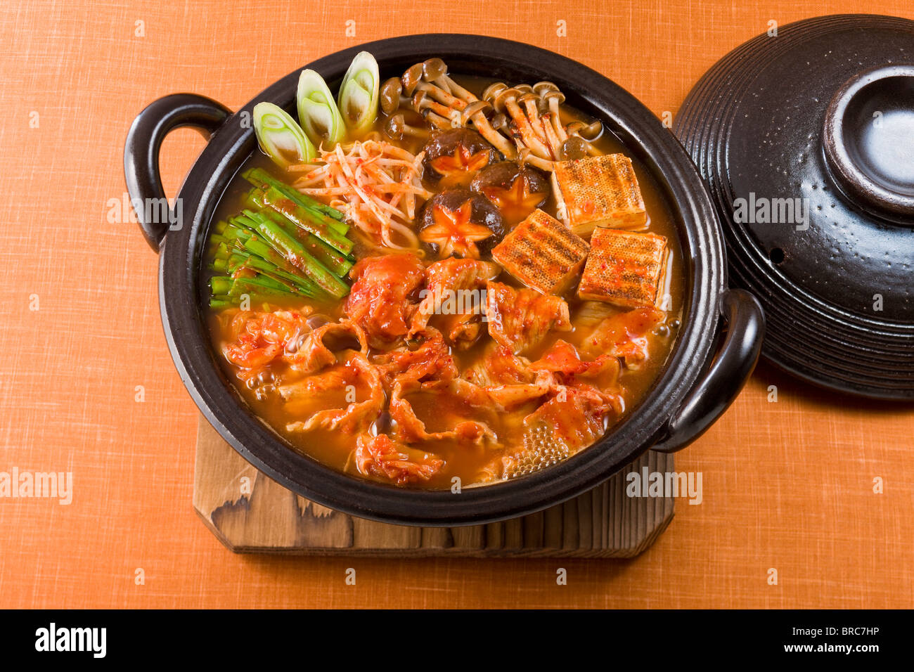 Kimchi nabe Foto Stock