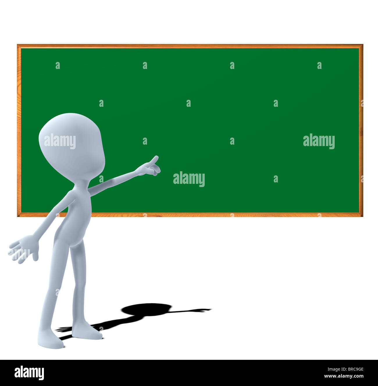 Concetto figura con scheda Foto Stock