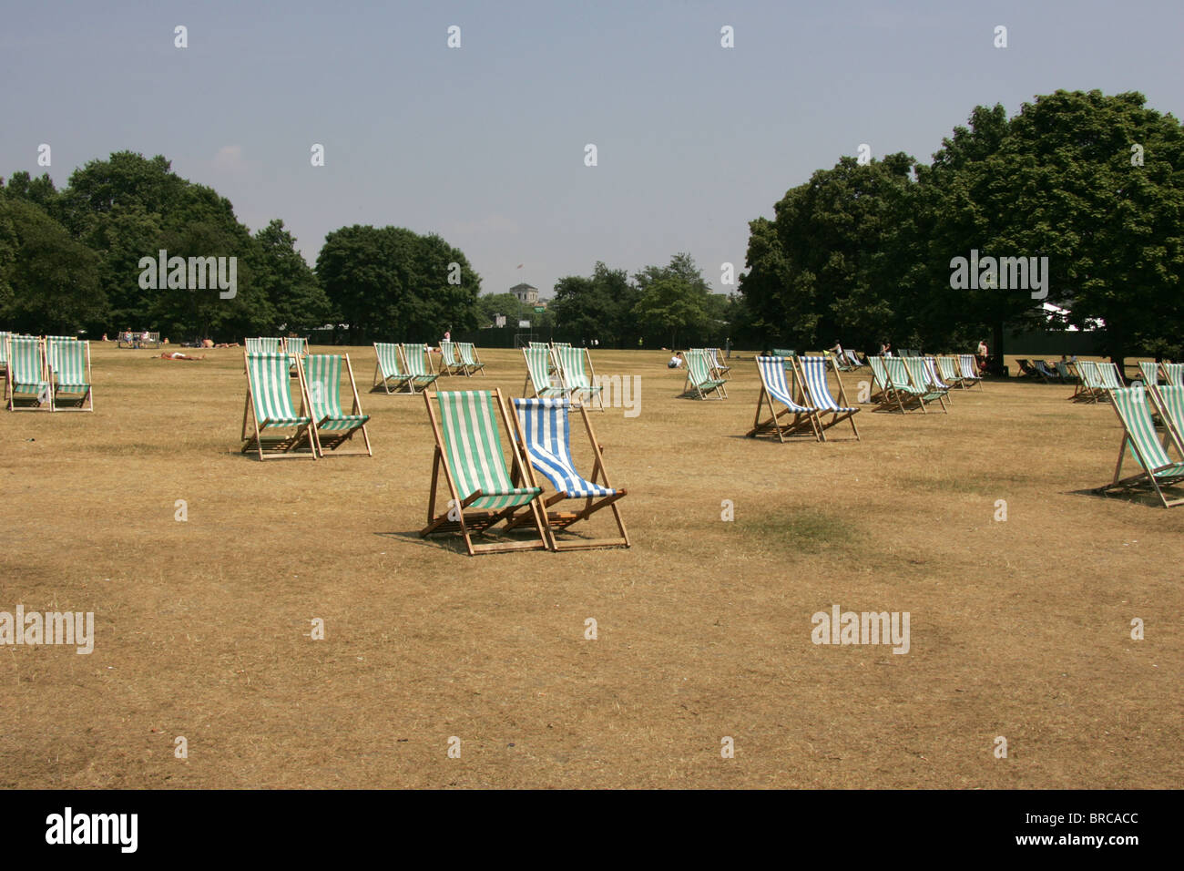 Estate in città, Hyde Park, Londra. Foto Stock