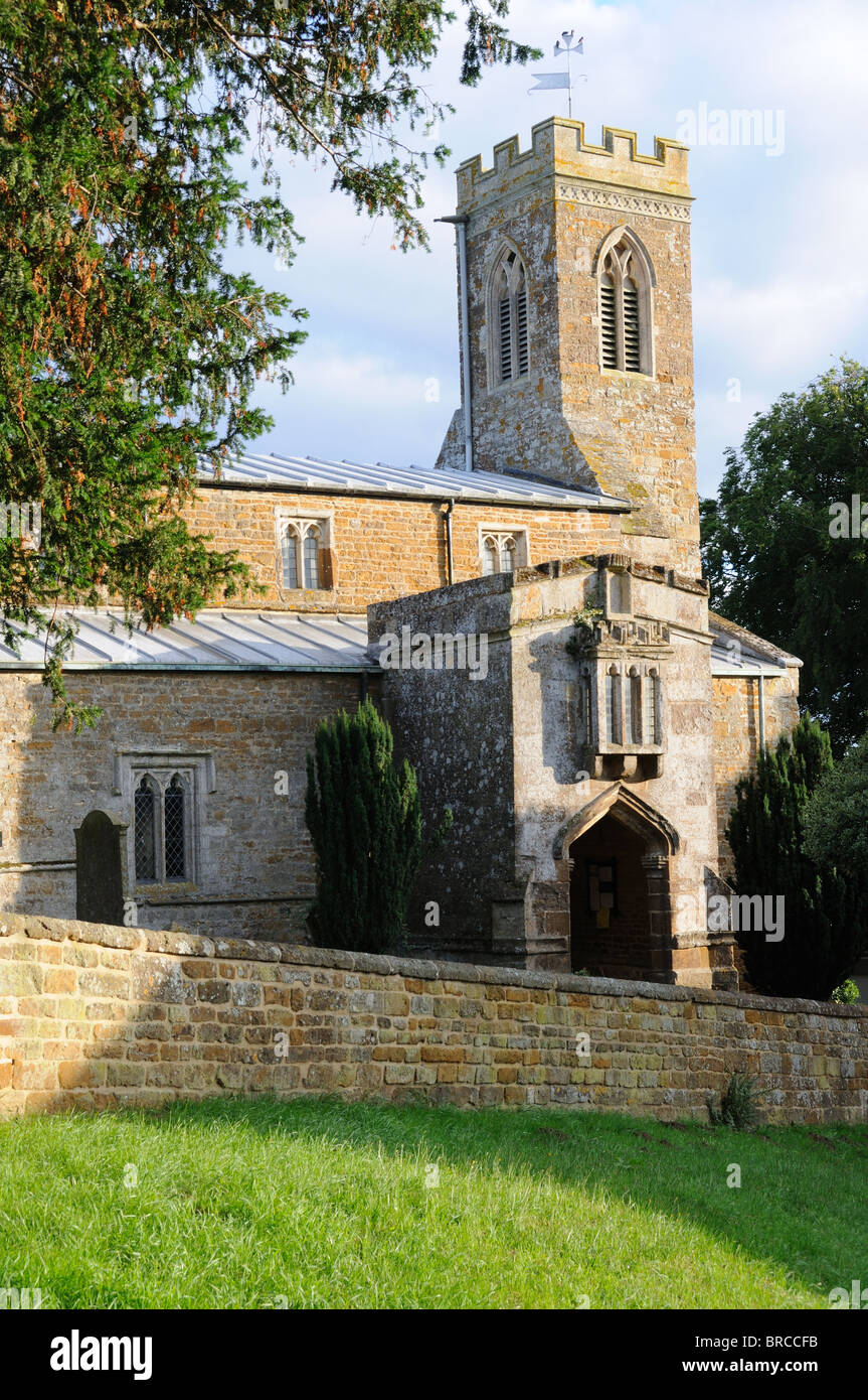 La Chiesa di Sant'Andrea, a Stoke Secco, Rutland, Inghilterra Foto Stock