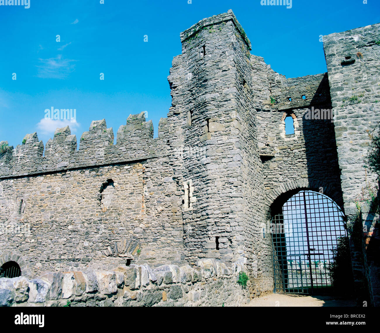 Il castello di spade, spade, Co Dublin, Irlanda; Castello edificato nel XIII secolo Foto Stock