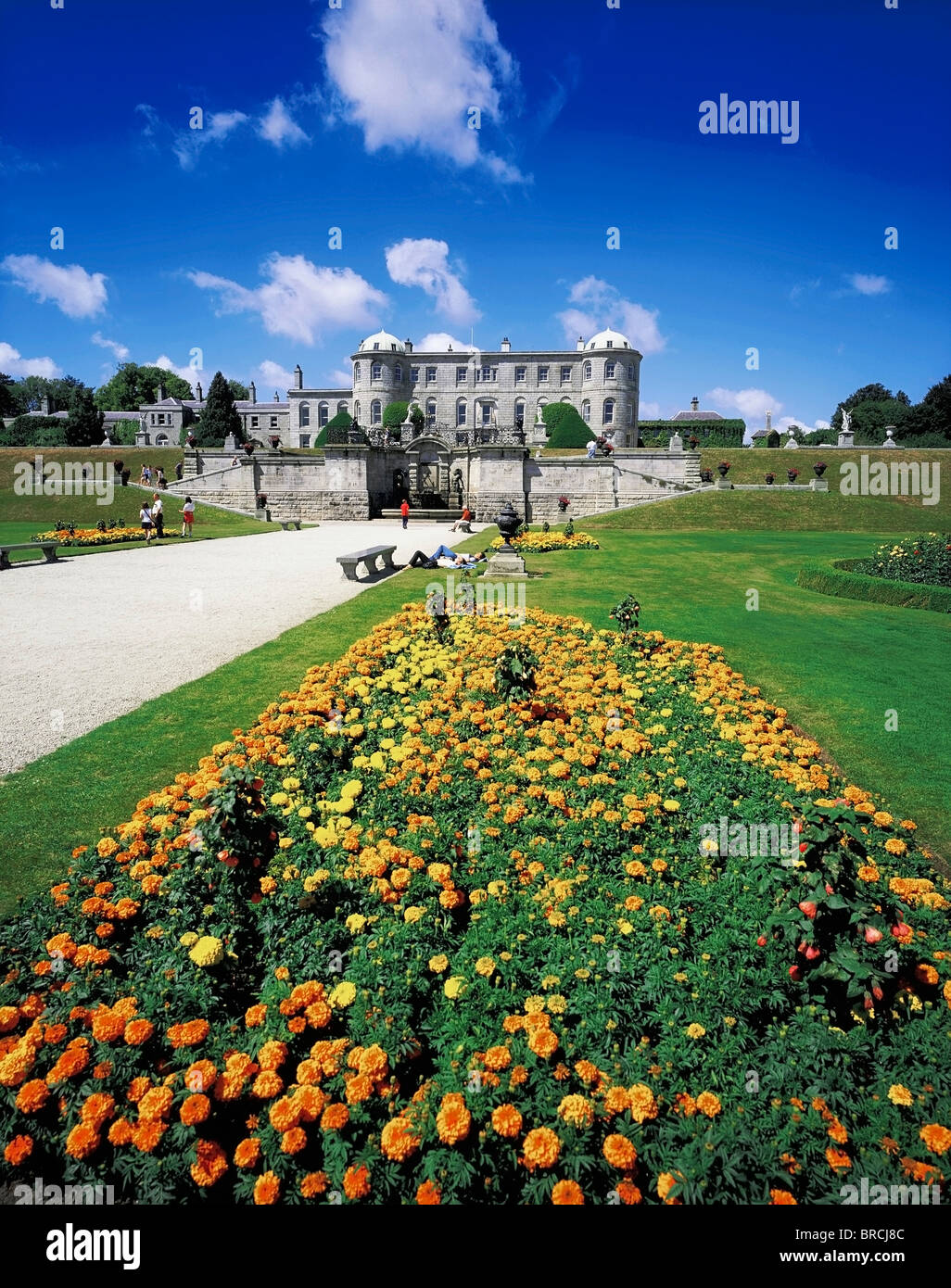 Al Powerscourt Estate, Co Wicklow, Irlanda Foto Stock