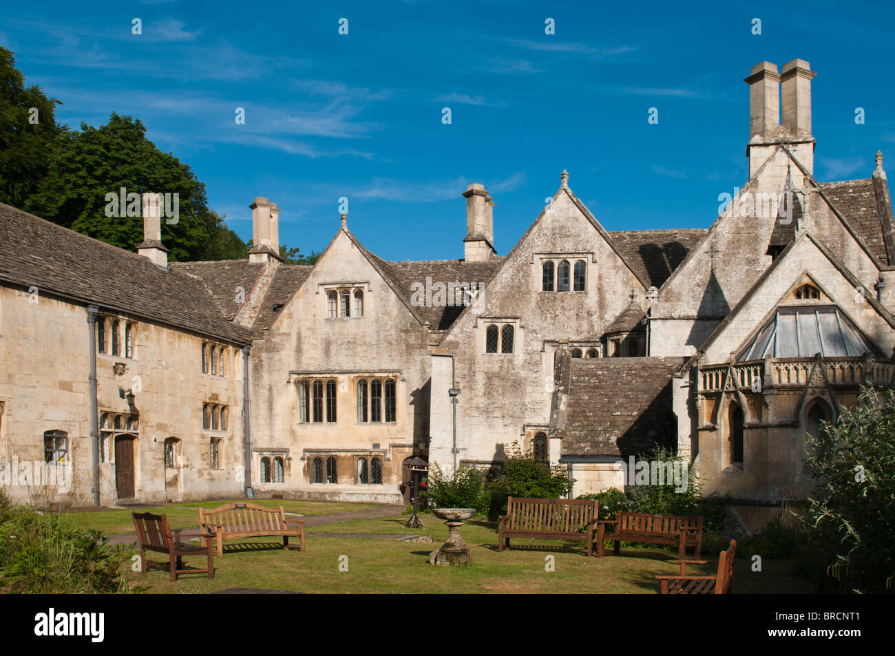 Abbazia di Prinknash, Cranham, Gloucestershire, Regno Unito Foto Stock