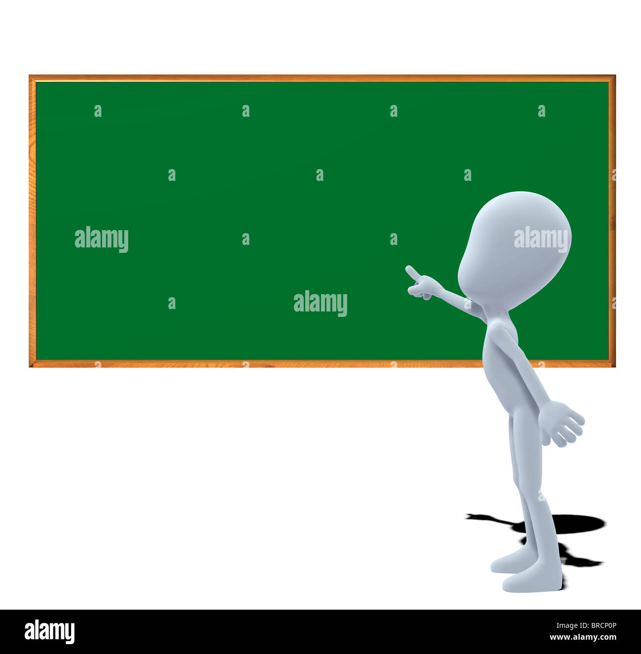 Concetto figura con scheda Foto Stock