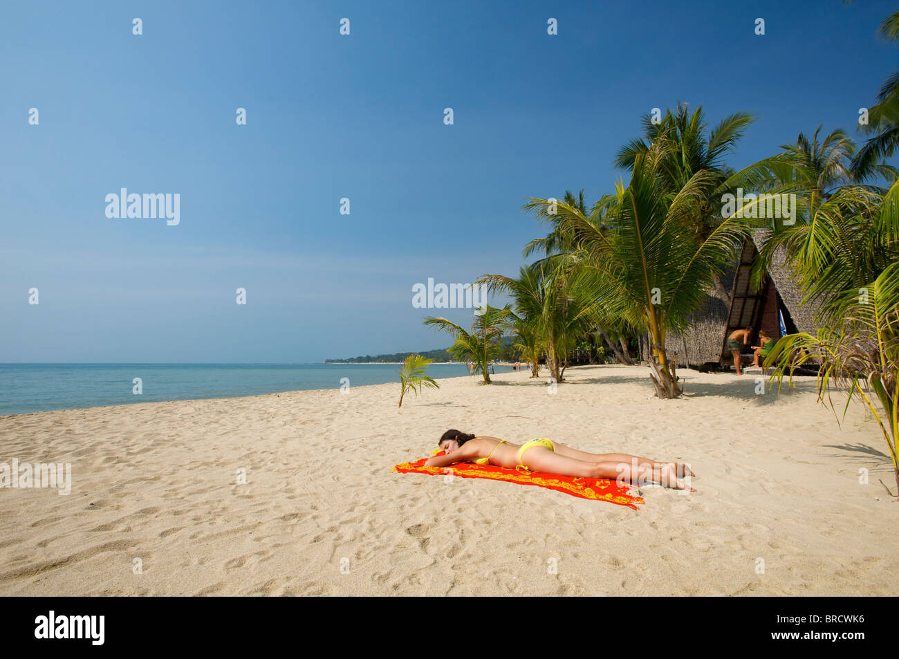 Lamai Beach, Ko Samui, Tailandia Foto Stock