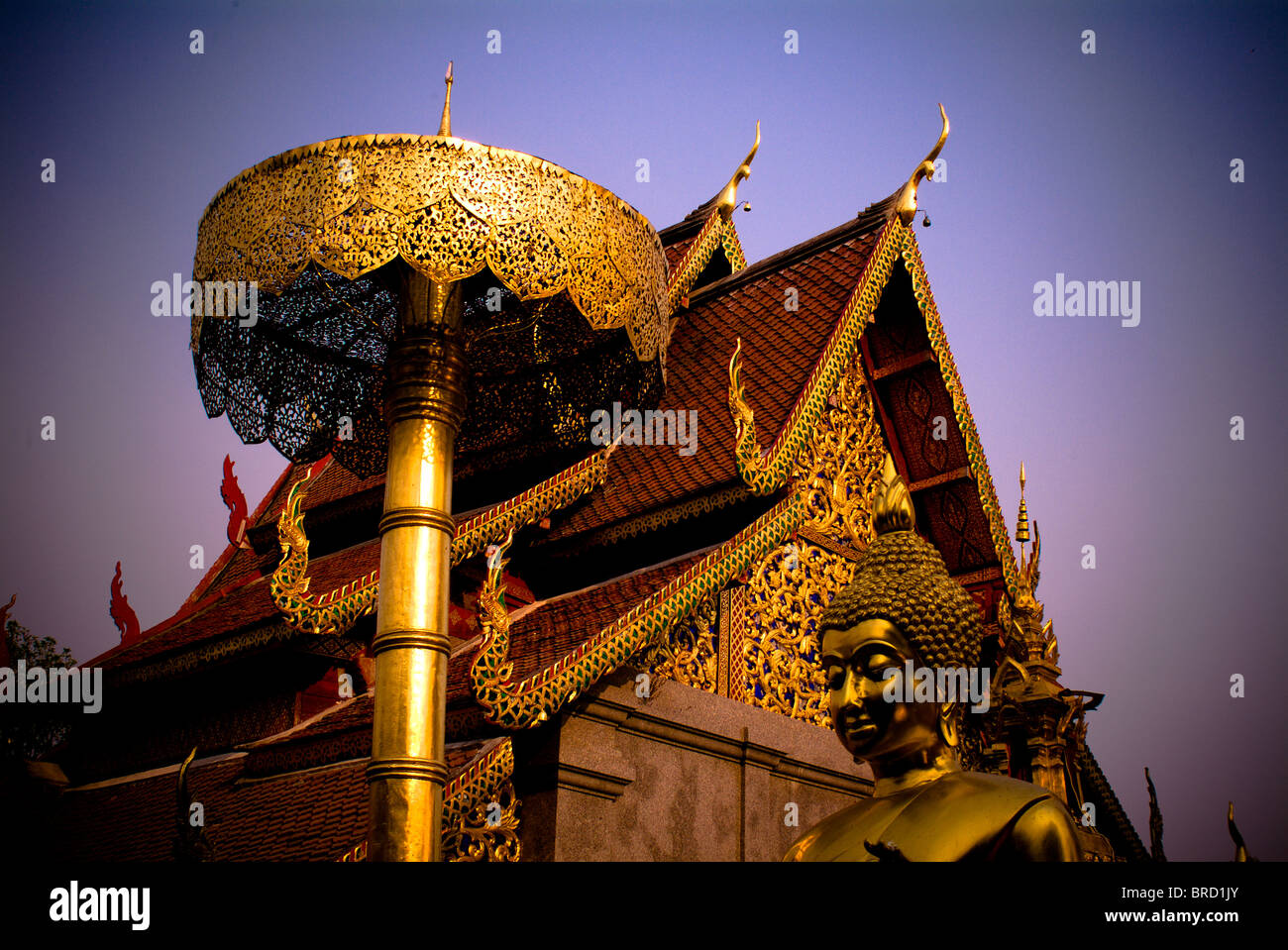 Chiang Mai tempio, Thailandia Foto Stock