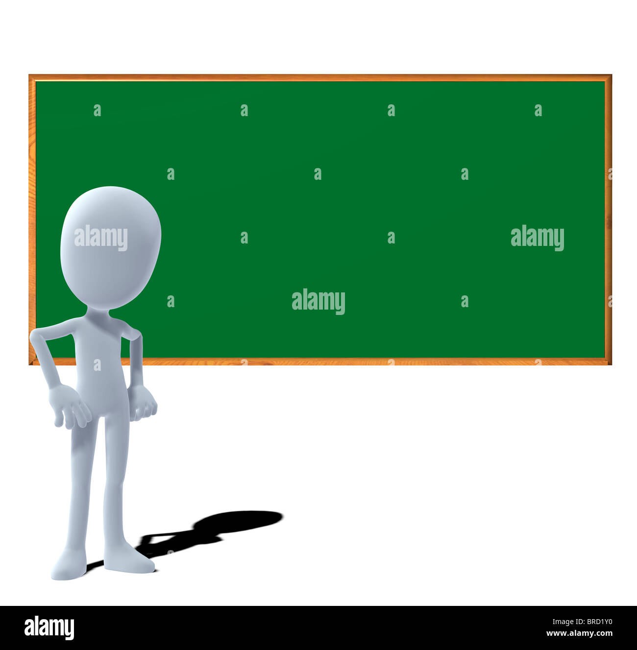 Concetto figura con scheda Foto Stock