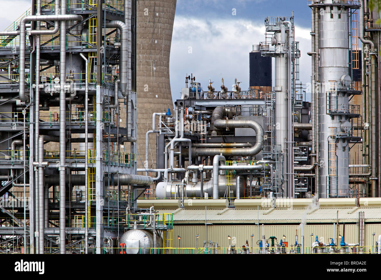 Ineos raffineria di Grangemouth, Scozia Foto Stock