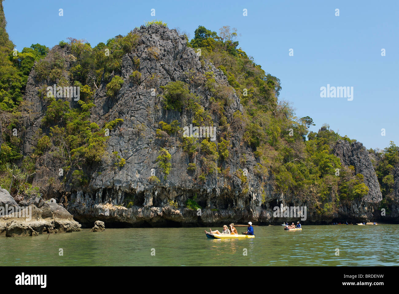 Phang-Nga Bay National Park, Phuket, Tailandia Foto Stock