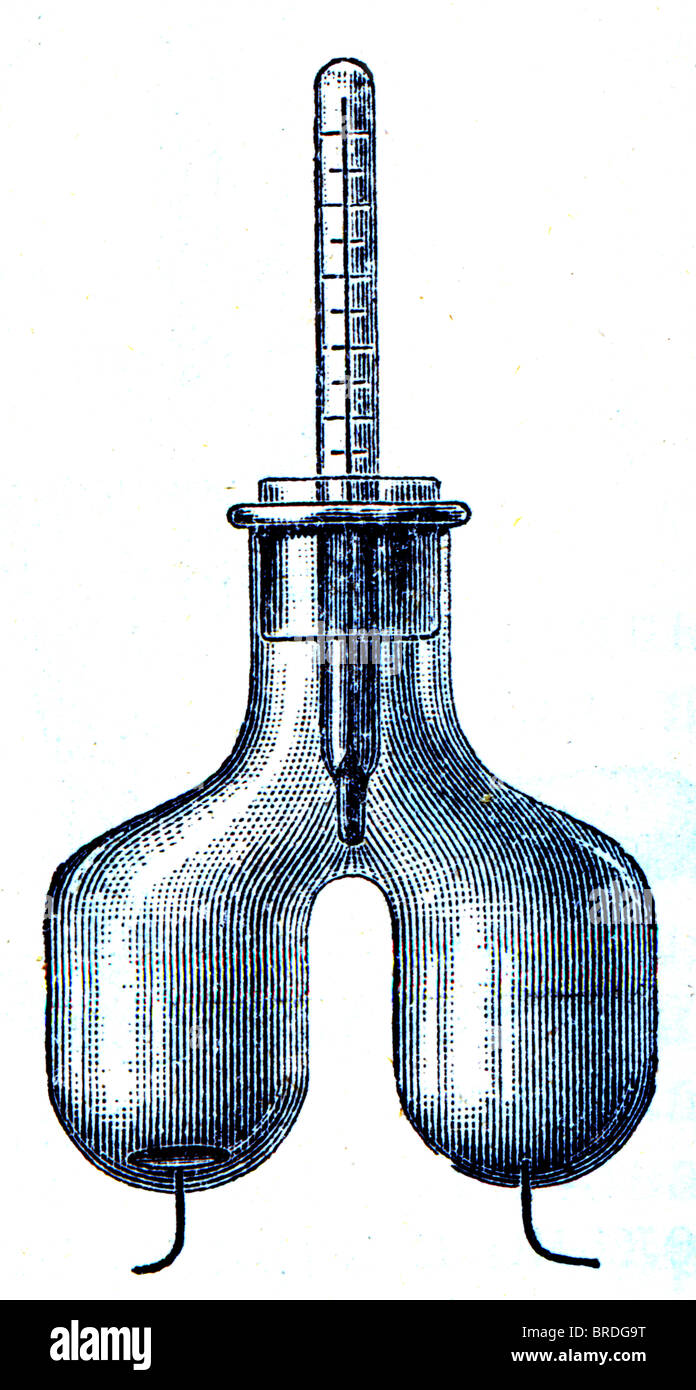 Cella galvanica da Deutsch Physico-Technical Institute Foto Stock