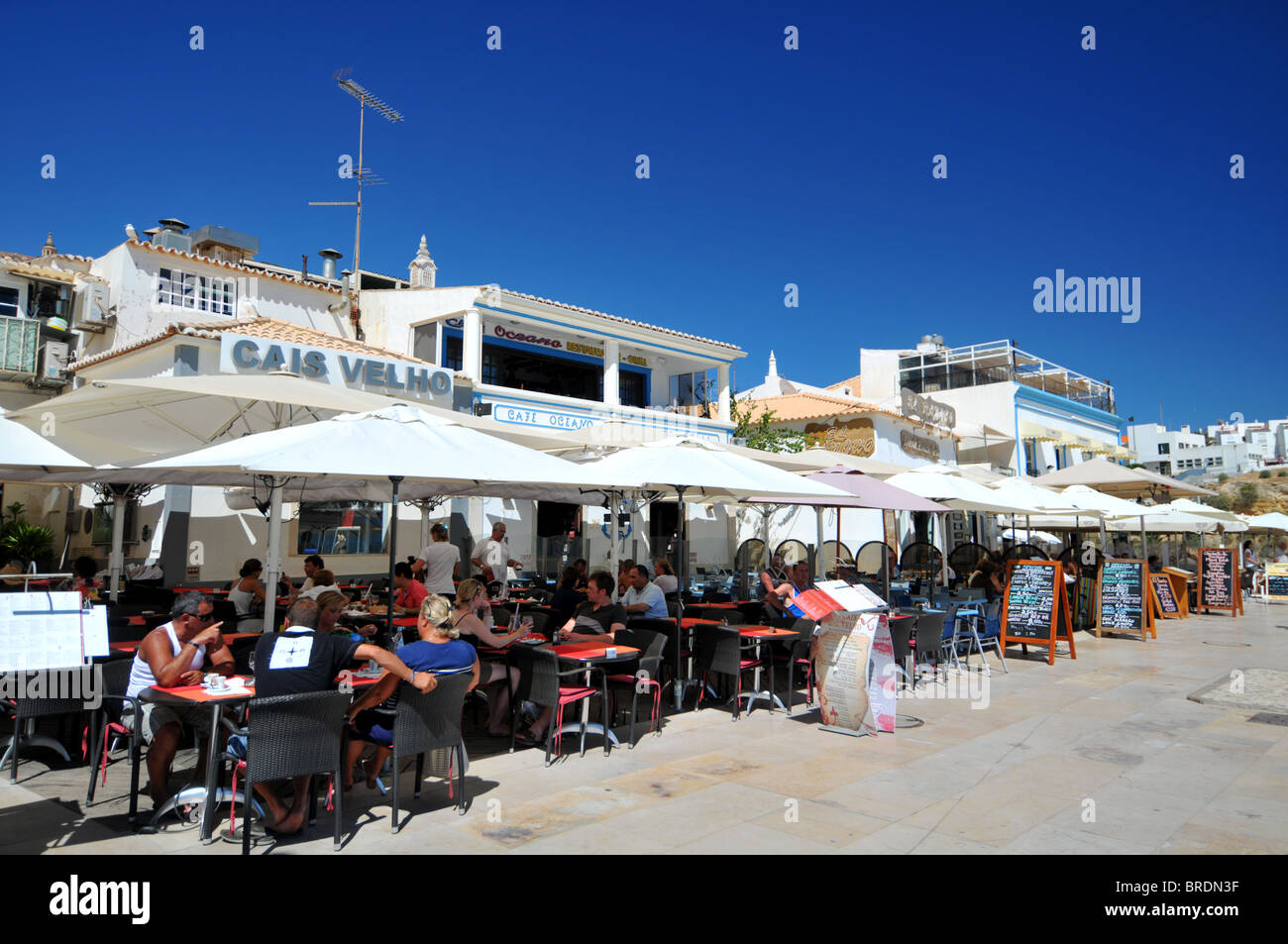 Albufeira, Algarve, PORTOGALLO Foto Stock