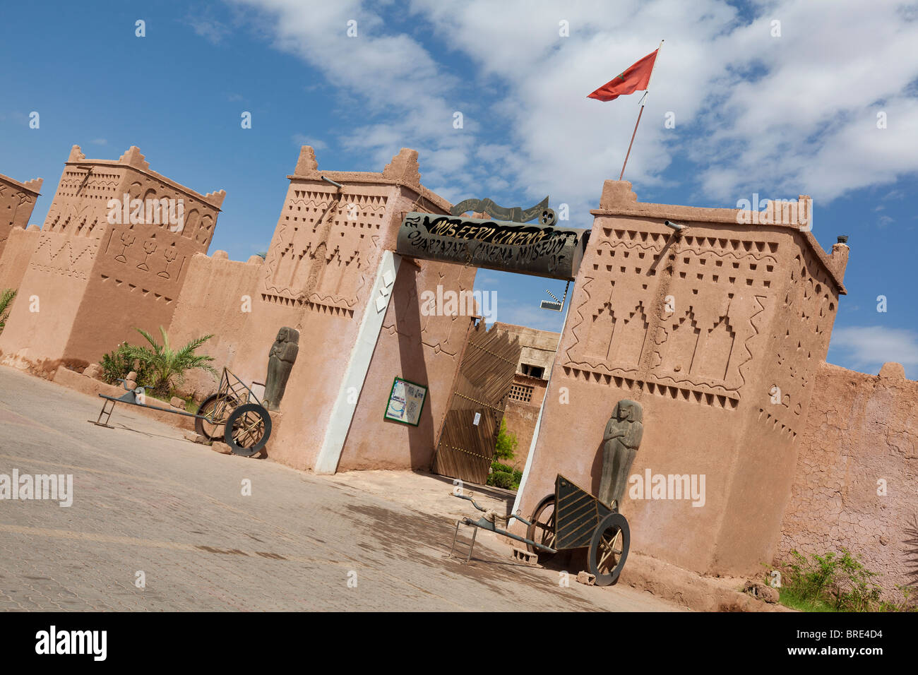 Museo del Cinema di Ouarzazate, Marocco Foto Stock