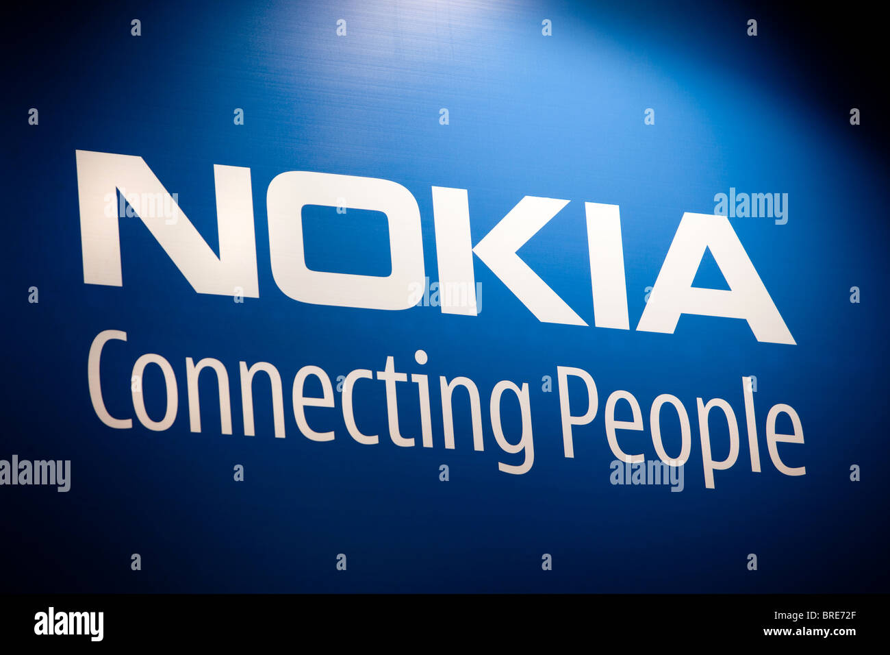 Nokia Logo Foto Stock