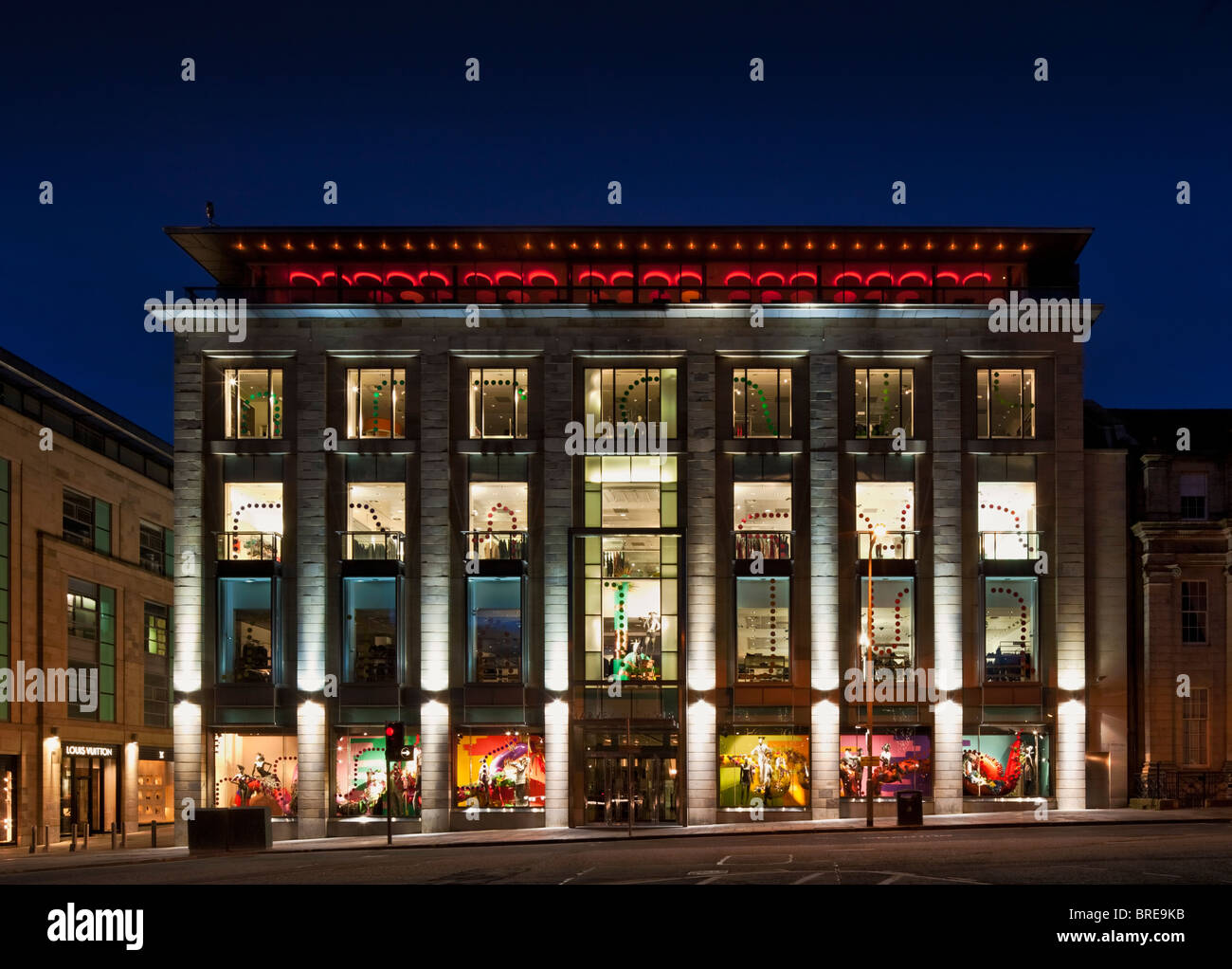 Harvey Nichols Store su St Andrew Square, Edimburgo. Foto Stock Harvey Nichols Store su St Andrew Square, Edimburgo. Foto Stock