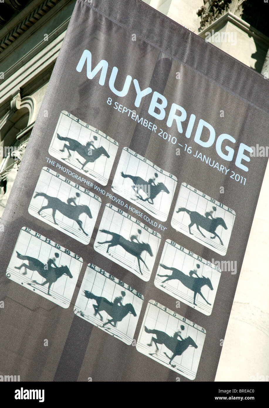 Eadweard Muybridge mostra alla Tate Britain, Londra Foto Stock