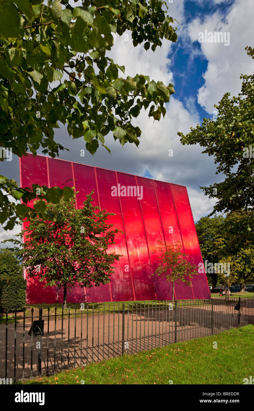 Il decimo Serpentine Gallery Pavilion, progettato dall'architetto Jean Nouvel in Hyde Park, Londra. Foto Stock