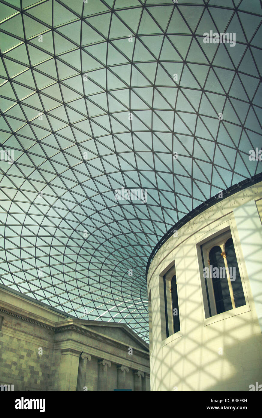 La Great Court al British Museum, Londra,l'Inghilterra,UK Foto Stock