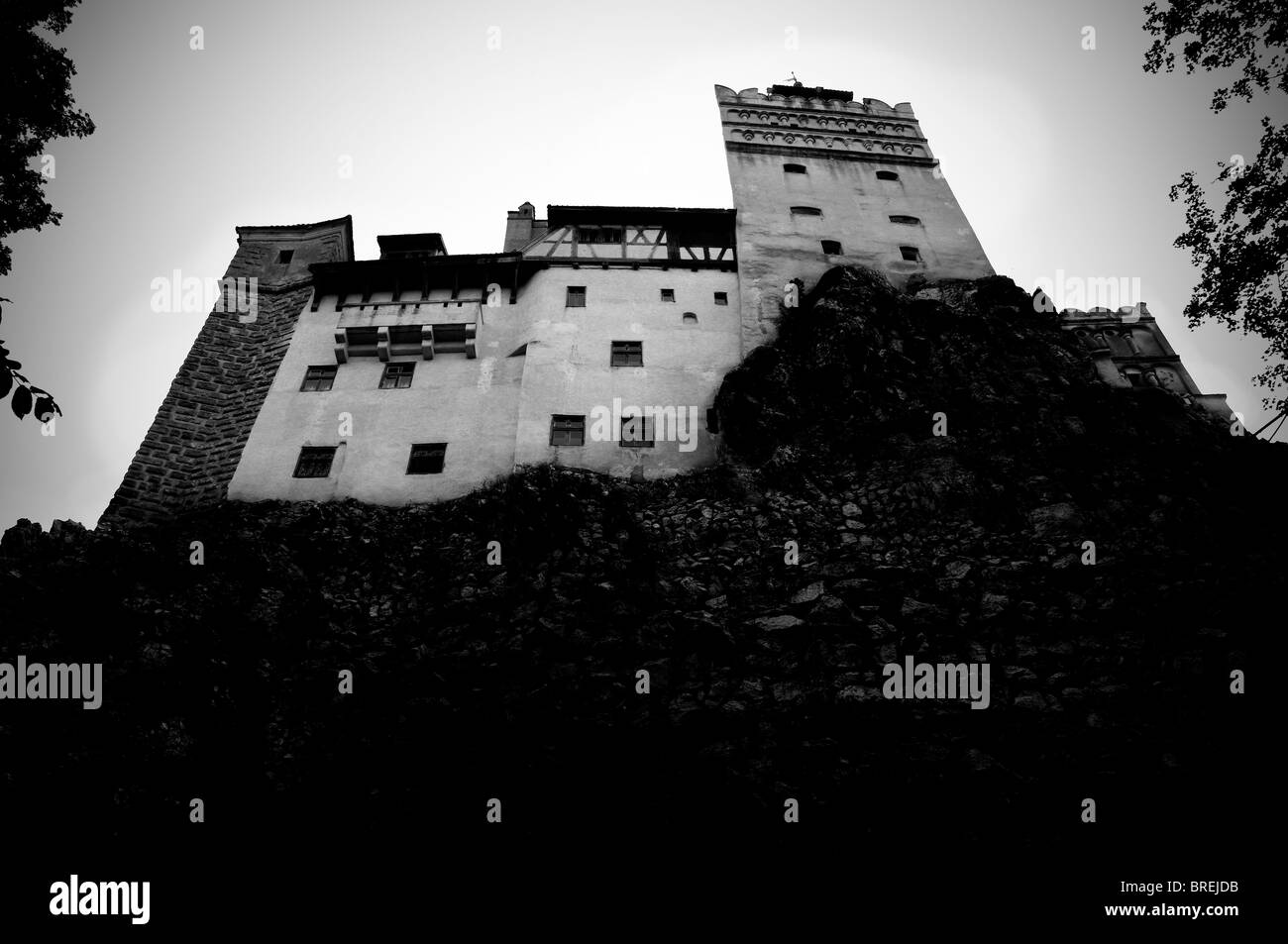 La Romania, Transilvania, Castello di Bran Foto Stock