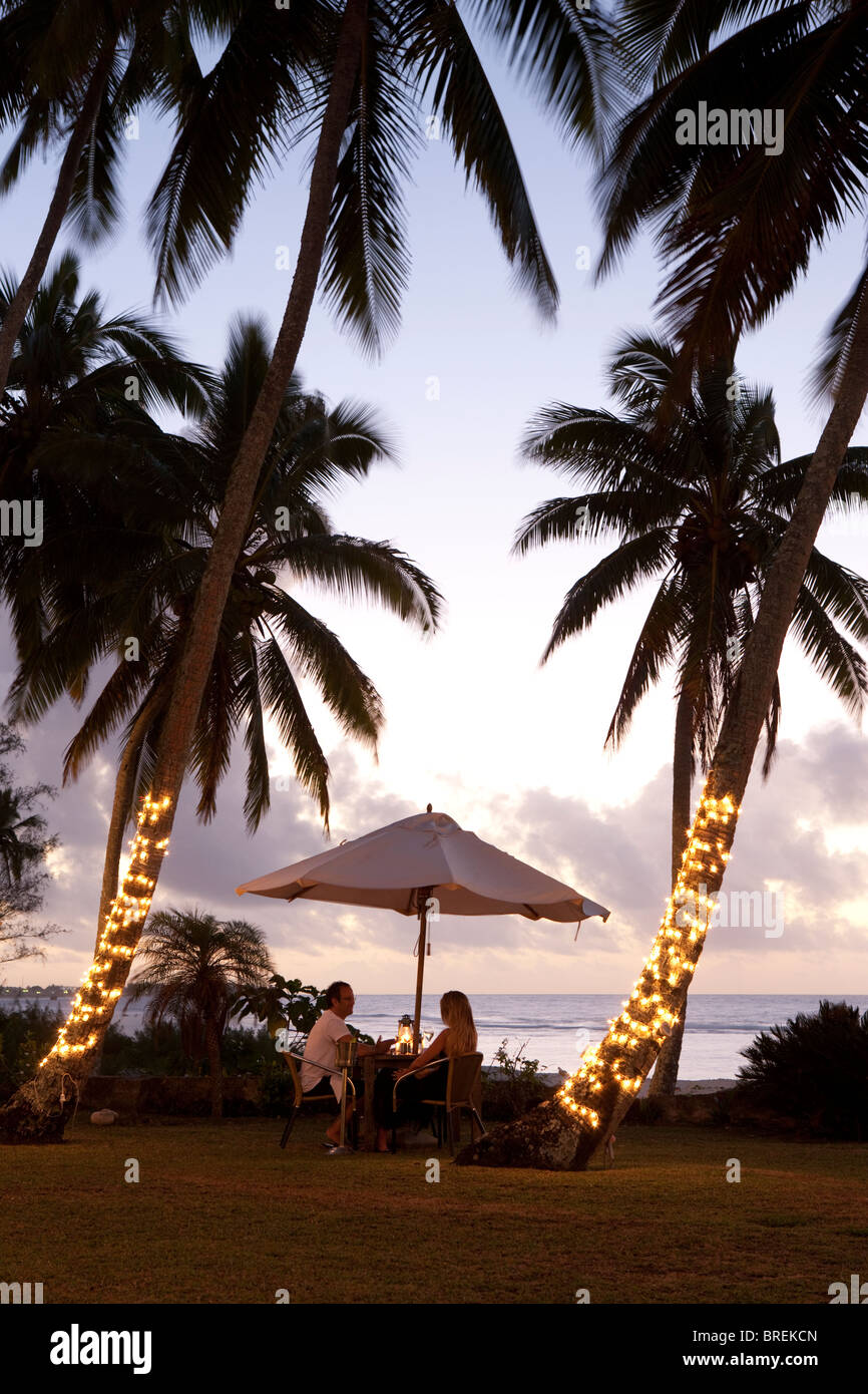 Casa di tamarindo in Rarotonga Isole Cook Foto Stock