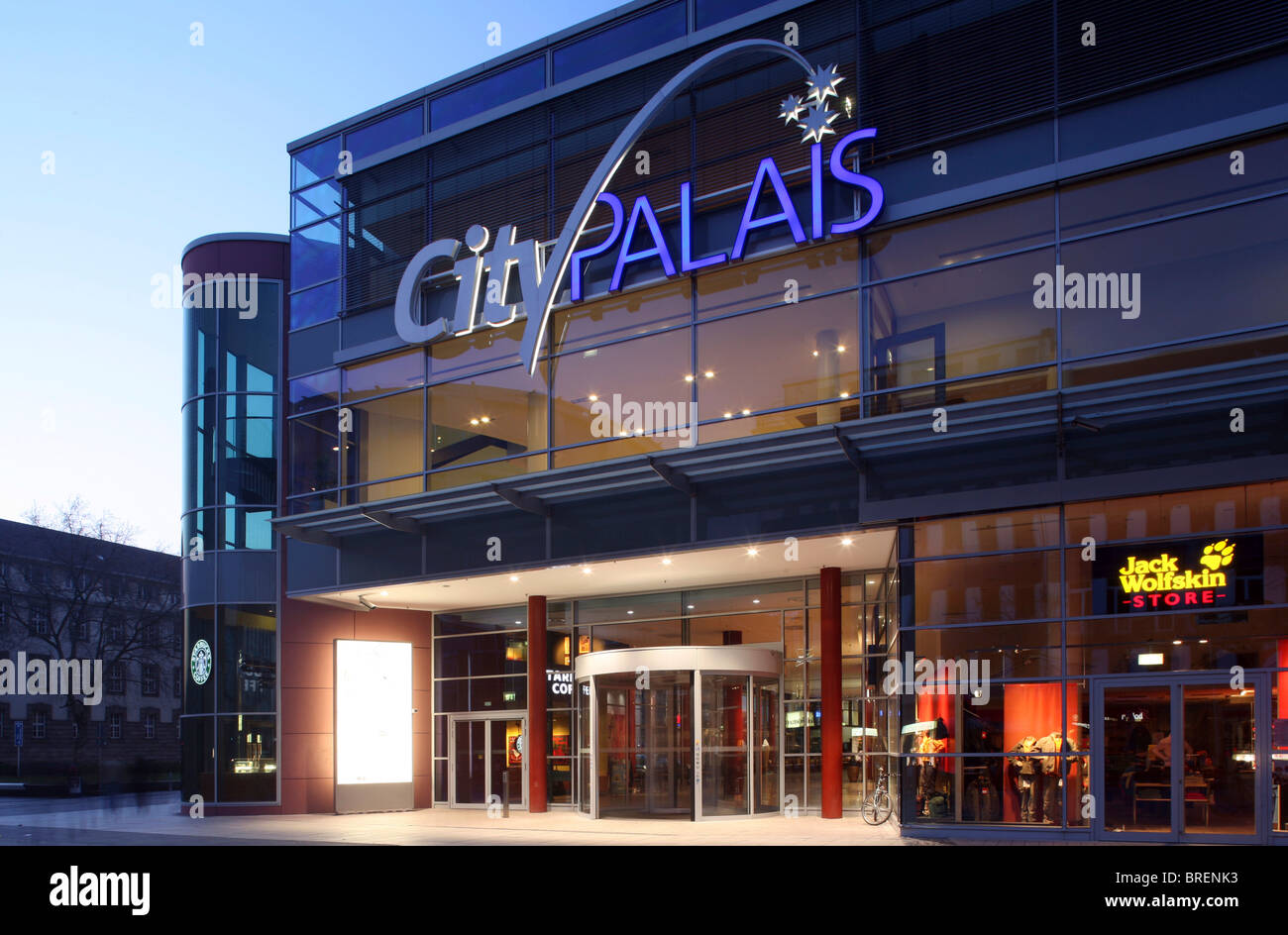 Città Palais, Duisburg, Renania settentrionale-Vestfalia, Germania, Europa Foto Stock