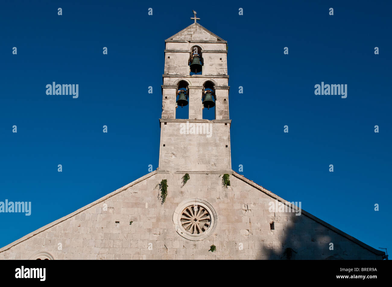 Chiesa della Gospa od Spilica, Madonna di Spilica, Vis, Dalmazia, Croazia Foto Stock